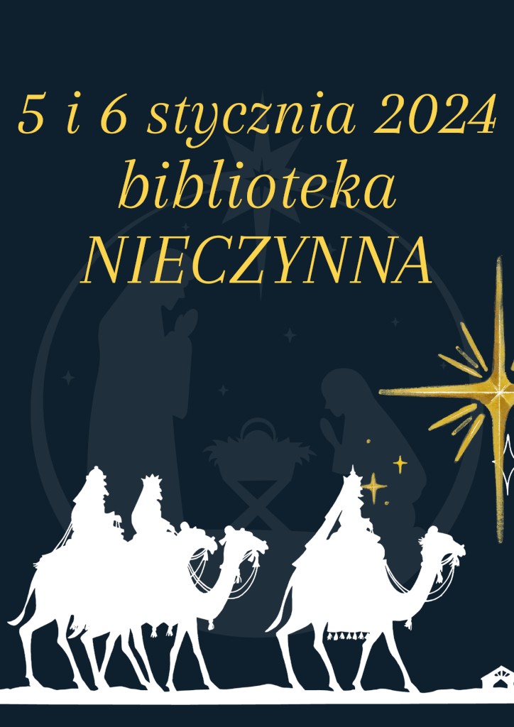 plakat informujący
