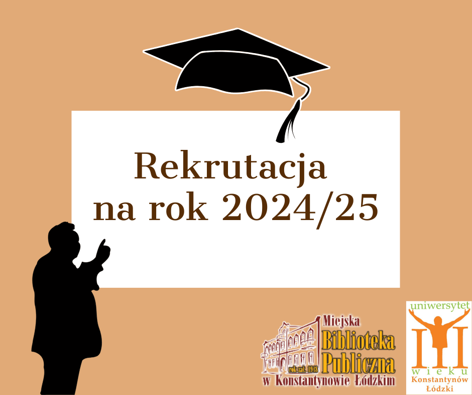 grafika informująca o rekrutacji UTW