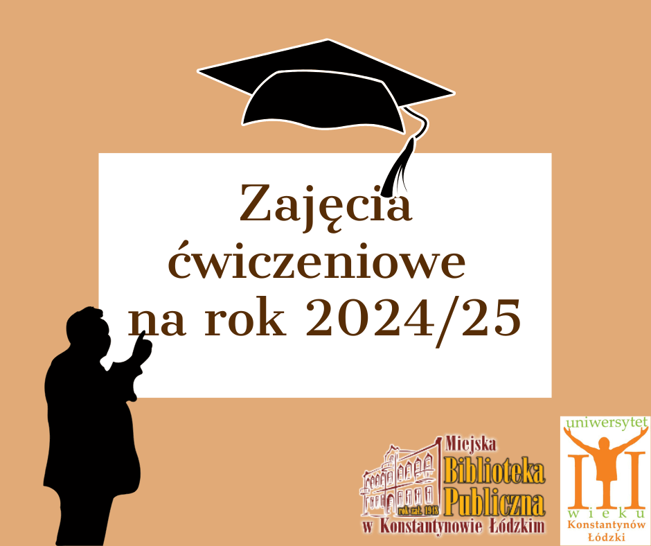 grafika informująca o zajęciach UTW