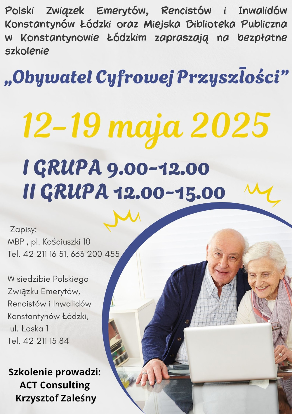 plakat Obywatel Cyfrowej Przyszłości